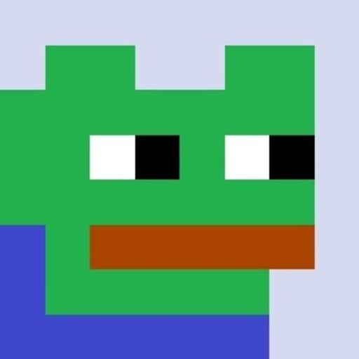 8bit Pepe Logo